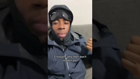 WHY MEN DONT RESPECT YOU