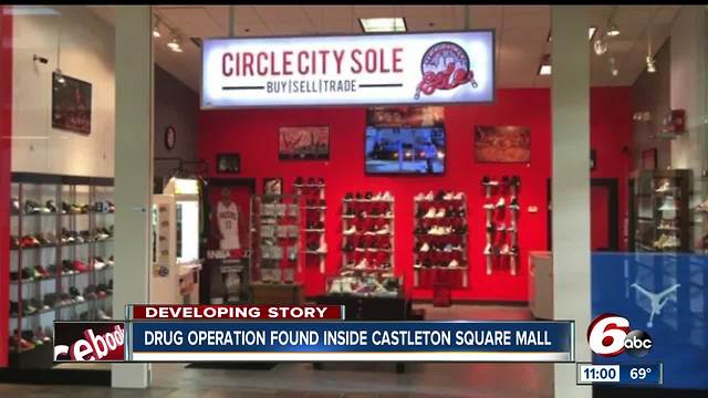 Drug operation found inside Castleton Square Mall