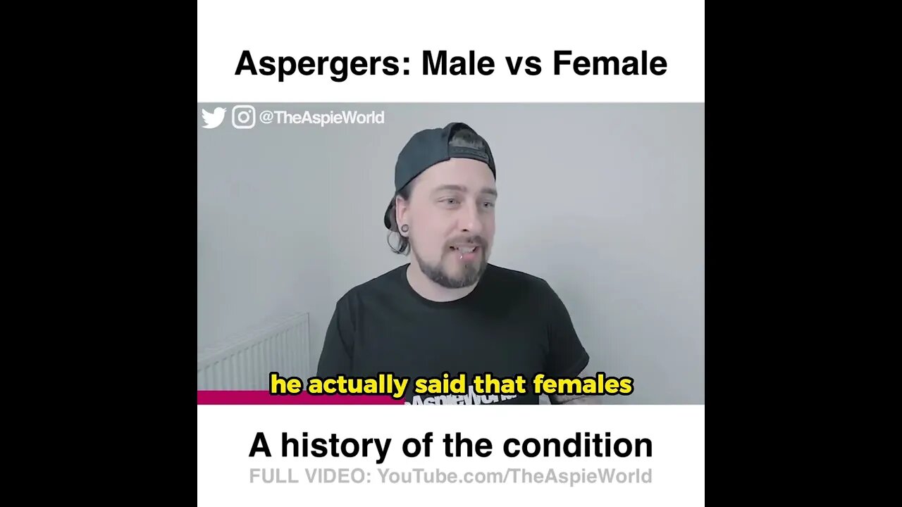 Aspergers Makes vs Female @TheAspieWorld #autism #asd #aspergers