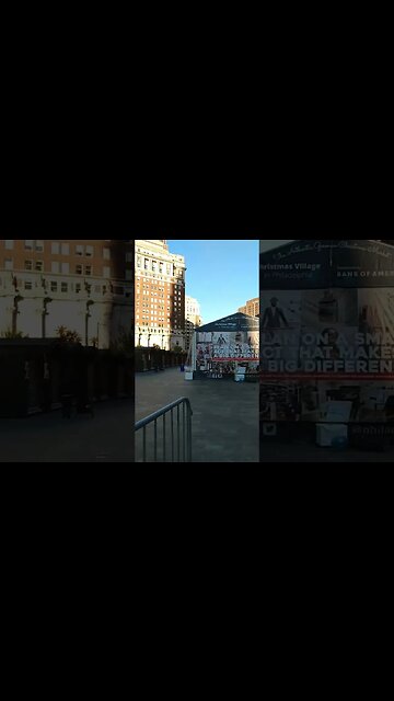Christmas Village. love park. philly