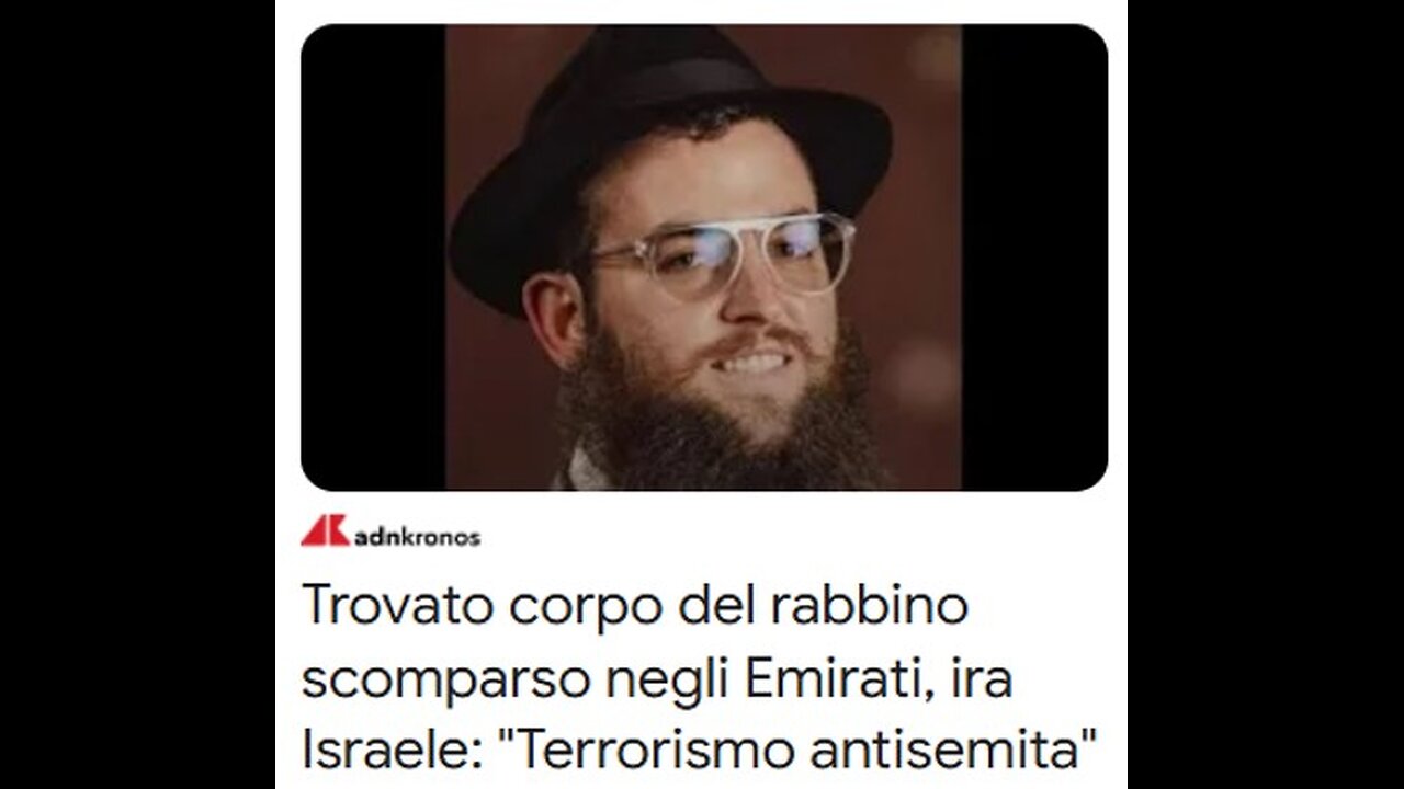 La protezione per gli Ebrei è DENTRO Israele!