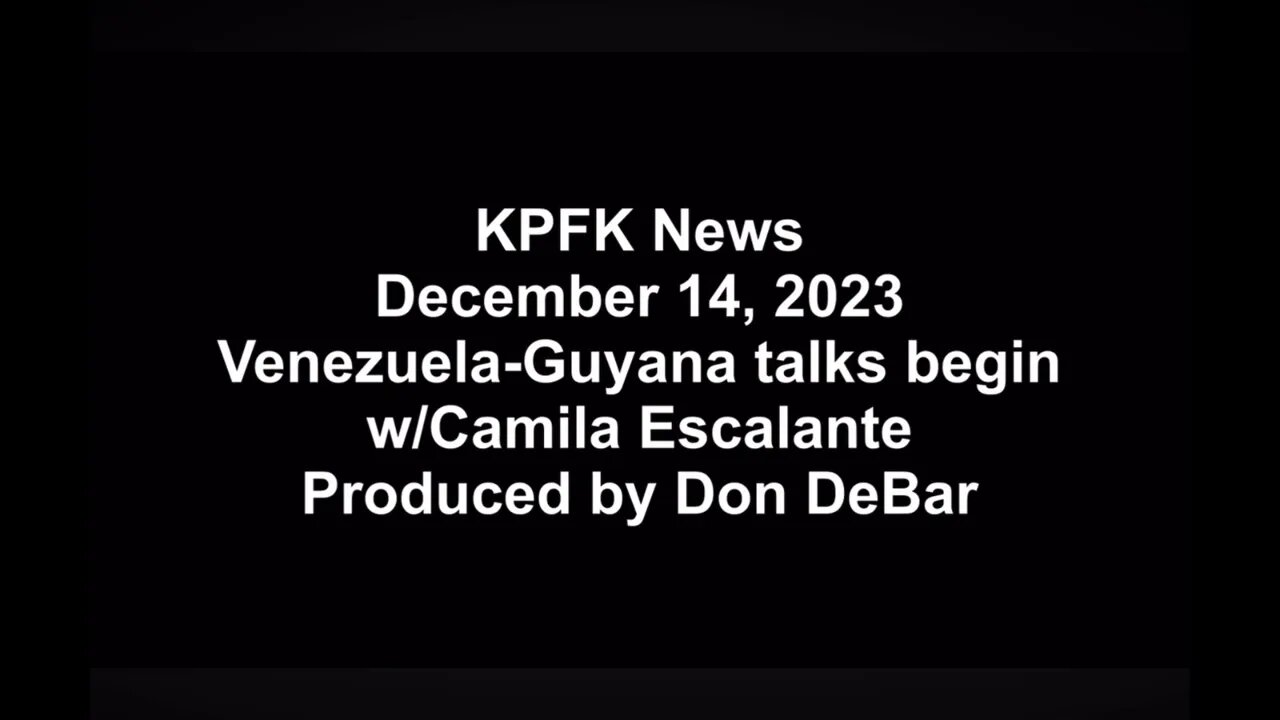 About the VZ—GY talks & NGO Infiltration of Guyana (see description)