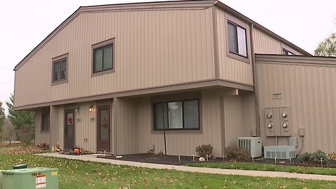 Scene of the double homicide in North Royalton
