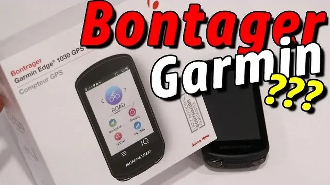 The "Bontrager" Garmin Edge 1030 Unboxing and Features