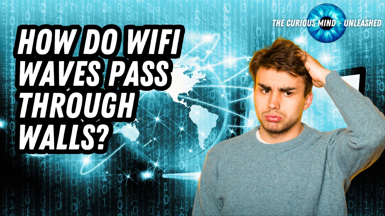 The Mystery of Invisible Waves How WiFi, TV, and Radio Pass Through Walls!