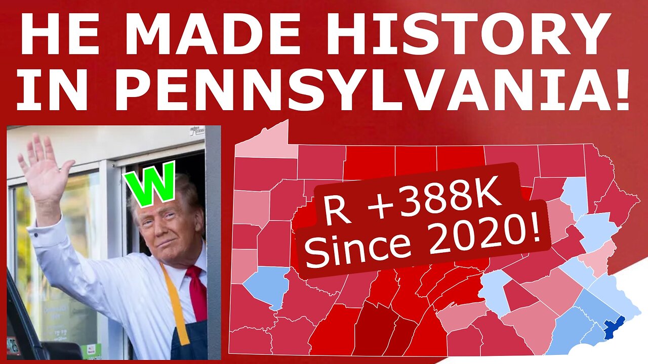 Trump Just MADE HISTORY in Pennsylvania!