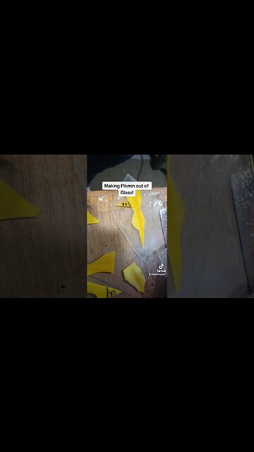 Making Pikmin out of Glass with the Fiancée!!!