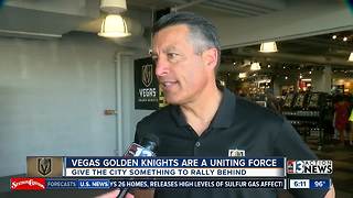 Gov. Sandoval visits City National Arena, talks Golden Knights
