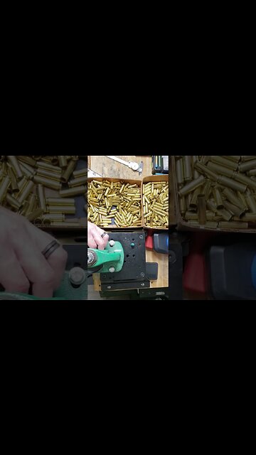 Expanding All The 450 Bushmaster Brass At Once Because Brass Prep Sucks, lol