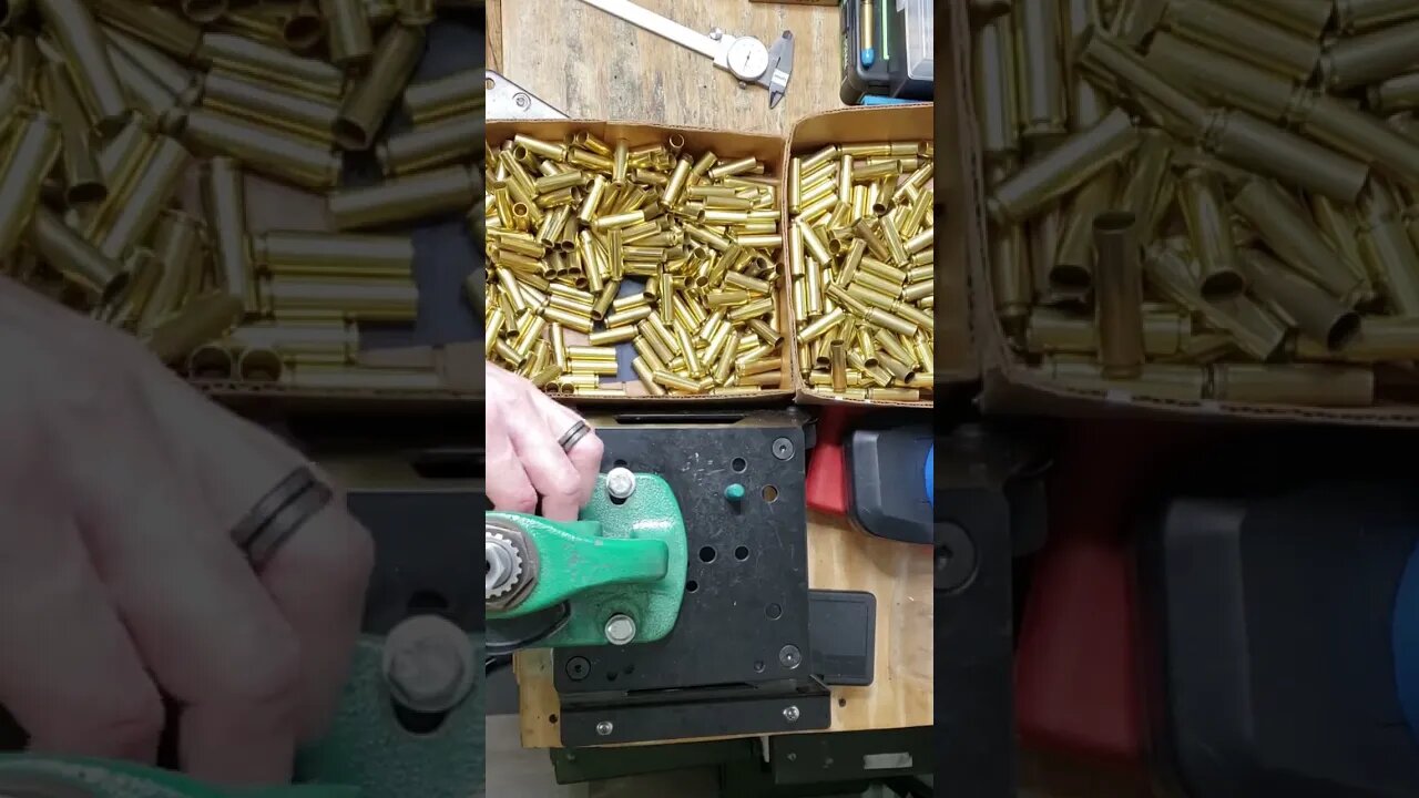 Expanding All The 450 Bushmaster Brass At Once Because Brass Prep Sucks, lol