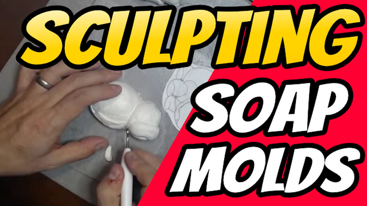 Watch Me Sculpt: Creating a Custom Soap Mold Timelapse