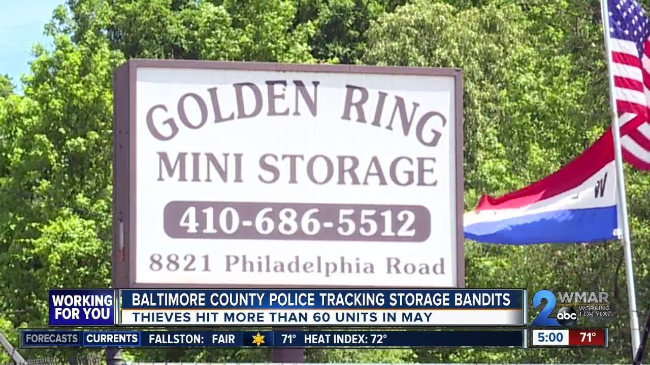 Thieves bust into more than 60 self-storage units in Rosedale, Dundalk