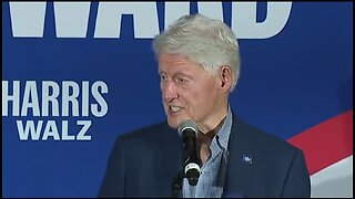 Bill Clinton: Kamala Is Extremely Vulnerable