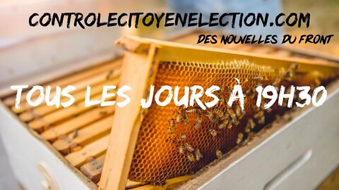 Contôle citoyen élection, la ruche parle aux abeilles du 30 mars 2022