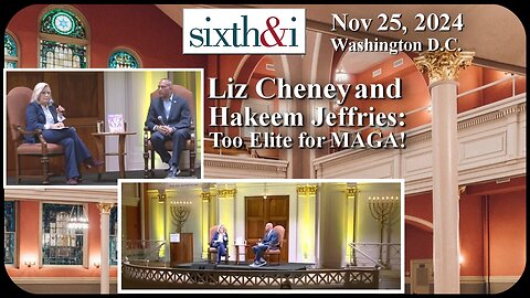 Liz Cheney & Hakeem Jeffries trash TRUMP, MTG, Gaetz & MAGA • Nov. 25, 2024