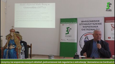 Ks. Krzysztof Bielawny: Pokłosie objawień Matki Bożej w Gietrzwałdzie - Konferencja WSWG 15.06.2024r