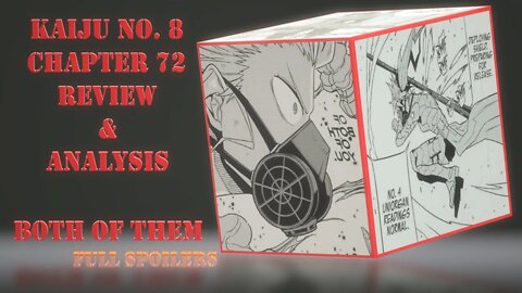 Kaiju No. 8 Chapter 72 Full Spoilers Review & Analysis - The Spitting Image of Both of Them