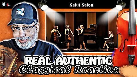🎶🎻CLASSICAL WEEK REACTION to "Salut Salon - Wettstreit zu viert" | FIRST TIME HEARING🎻🎶