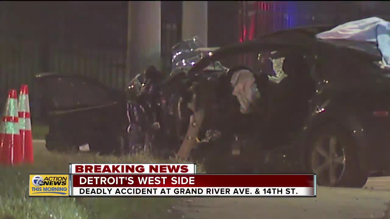 Deadly accident on Detroit's west side