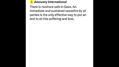 Dear Amnesty International - I think you're forgetting a few details...