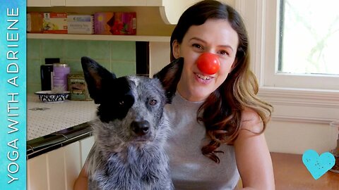 Red Nose Day | Yoga With Adriene (And Benji!)