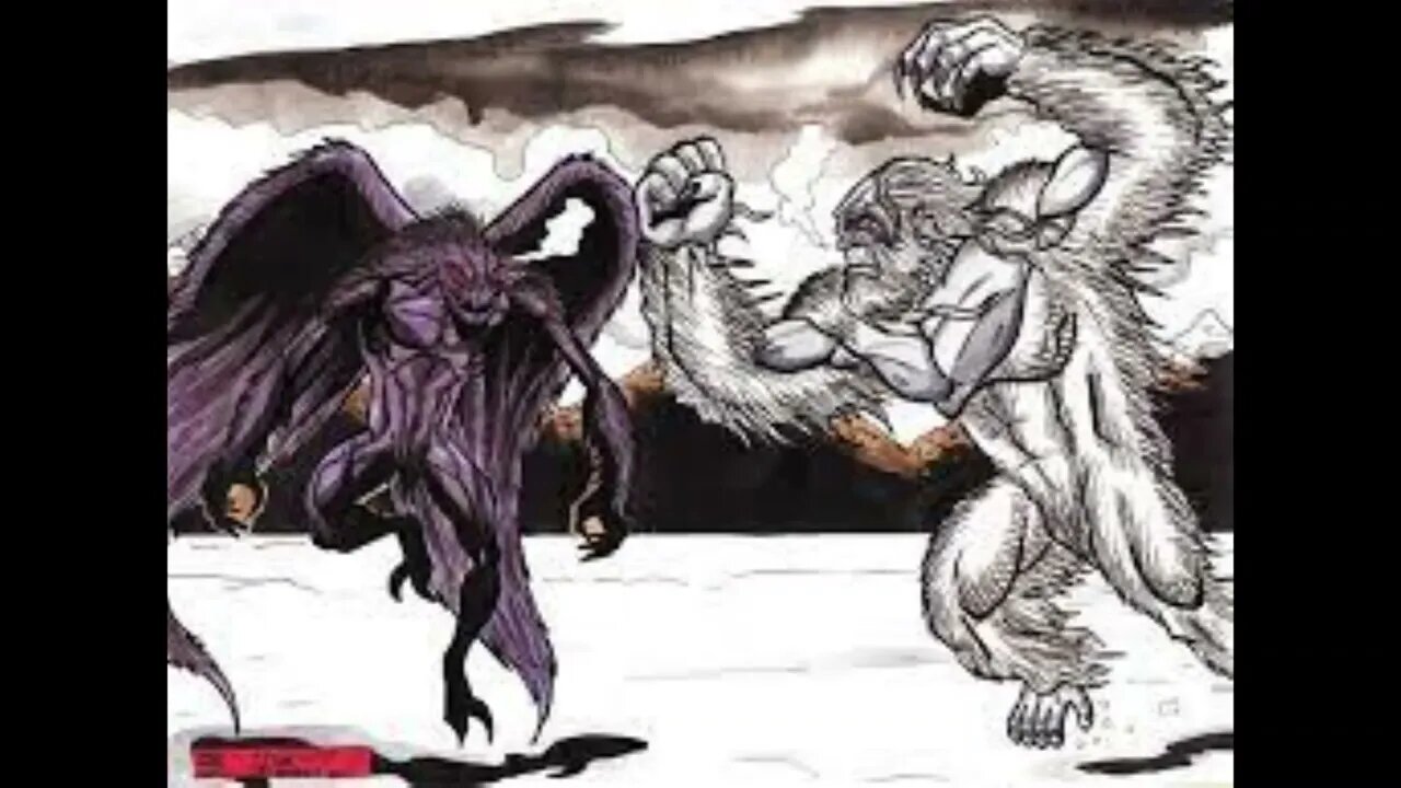 Bigfoot vs mothman