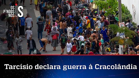 O plano de Tarcísio de Freitas para tentar solucionar o problema da Cracolândia