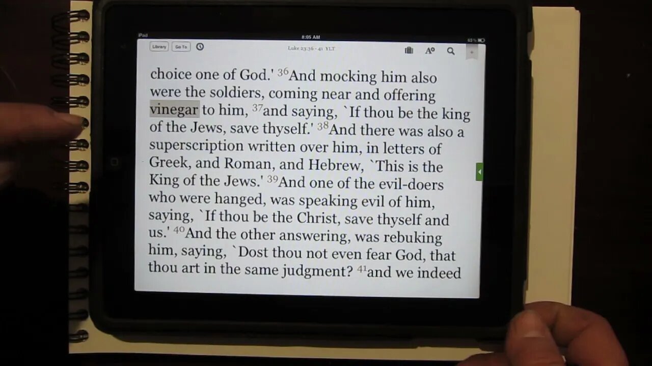 My God, My God, why didst thou forsake me? Who heard or thought they heard Elijah?