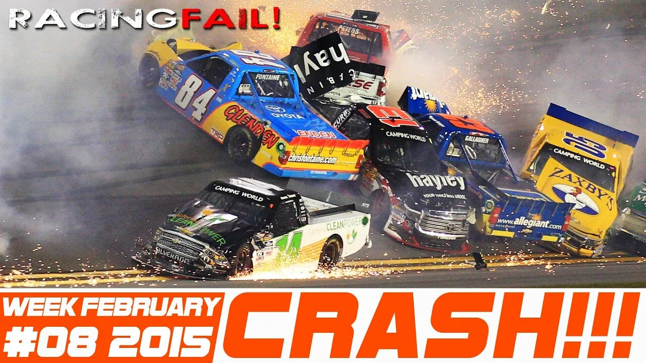 Racing and Rally Crash Compilation Week 8 February 2015