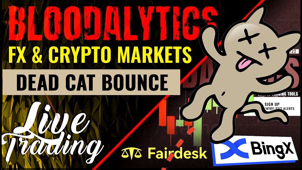 Dead Cat Bounce In Bitcoin? | Live Trading #Crypto Markets