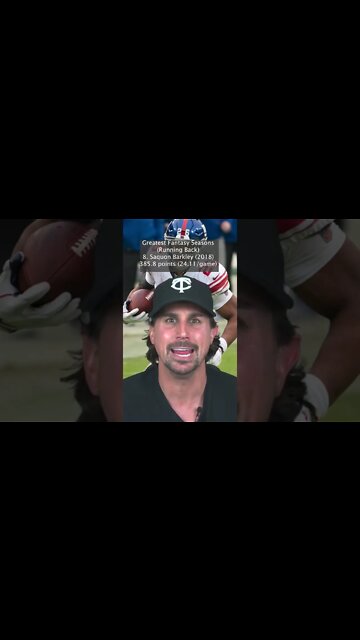 Saquon Barkley Greatest Rookie EVER?