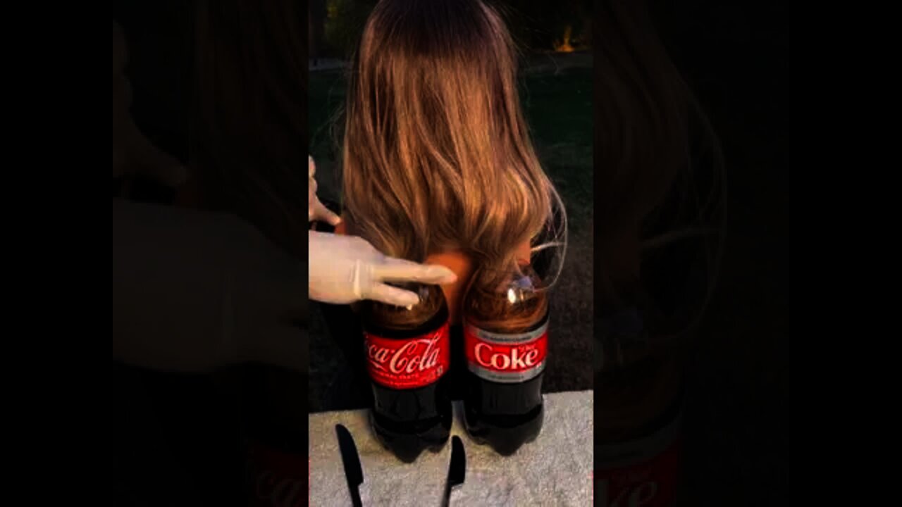 what the Diet Coke and Mentos does to the HAIR