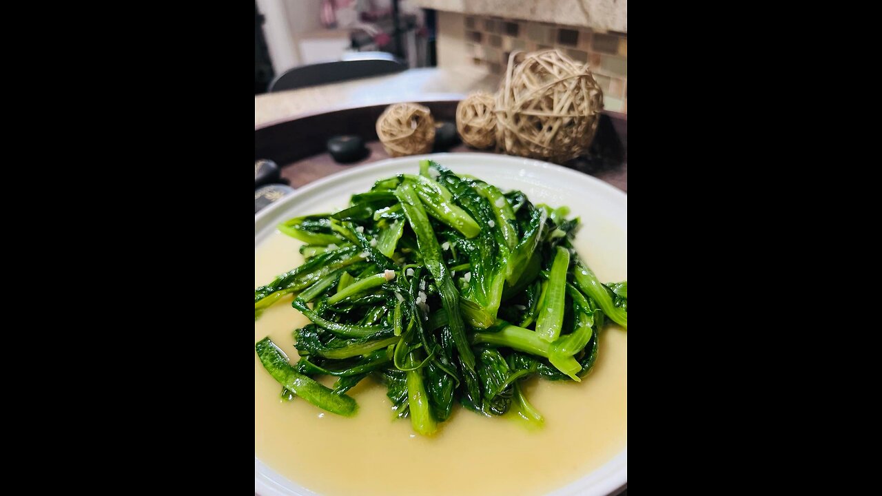 Garlic A-Choy Stir Fry