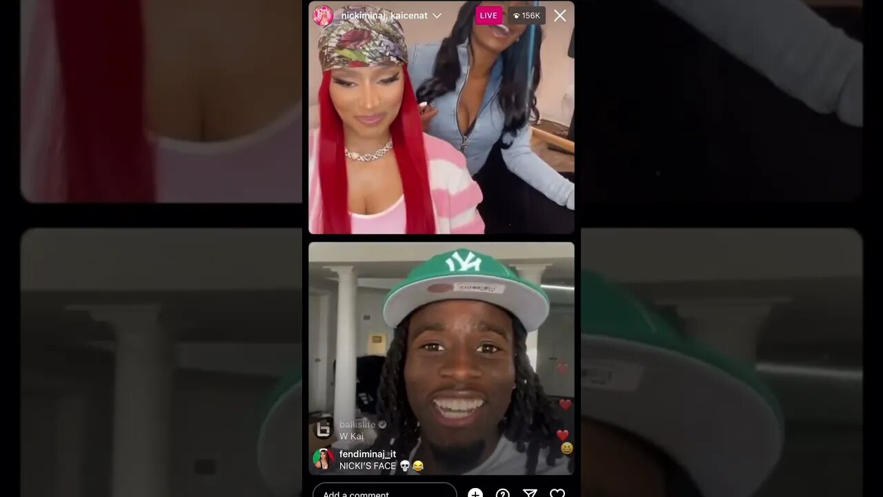 NICKI MINAJ IG LIVE: Kai Cenat Goes Live With the Barbs Queen Nicki Minaj (05/10/23) PT.2