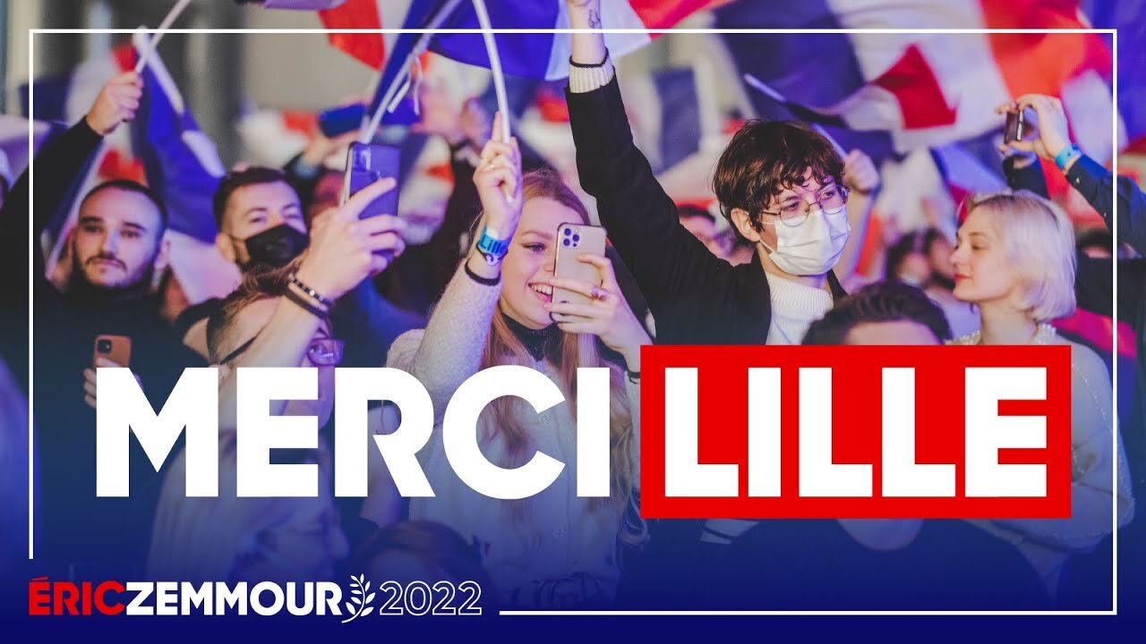 Eric Zemmour : Merci Lille !