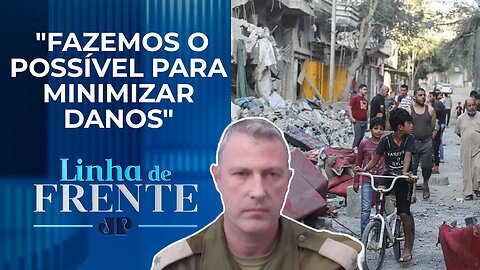 Major do exército israelense sobre guerra: "Nosso objetivo é eliminar o Hamas" | LINHA DE FRENTE