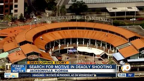 Search for motive in Jacksonville shooting