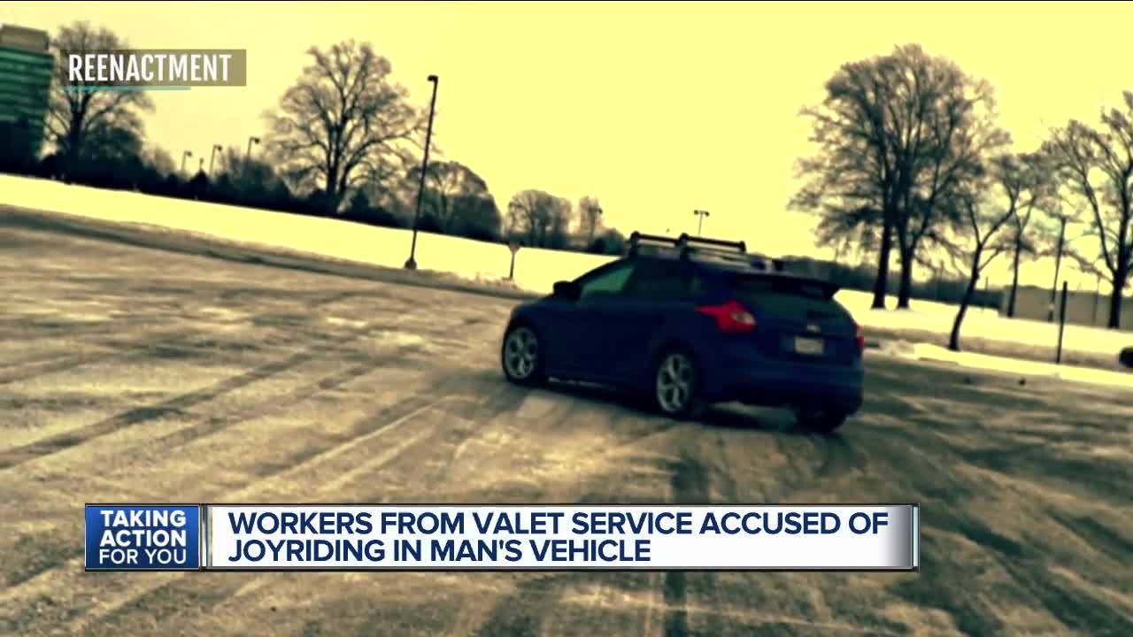 Workers from Dearborn valet service accused of joyriding in man's vehicle