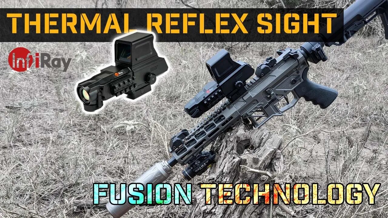 InfiRay Fast - Brand New Thermal Reflex Sight with Fusion Technology | Two Hogs down