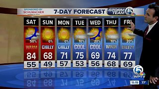 James Wieland's 11 p.m. forecast