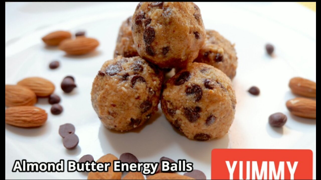 KETO ALMOND BUTTER ENERGY YUMMY BALLS