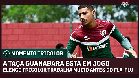 TRABALHO FORTE NO CAMPO E NA ACADEMIA: FLUZÃO ESTÁ PRONTO PARA O FLA-FLU DECISIVO