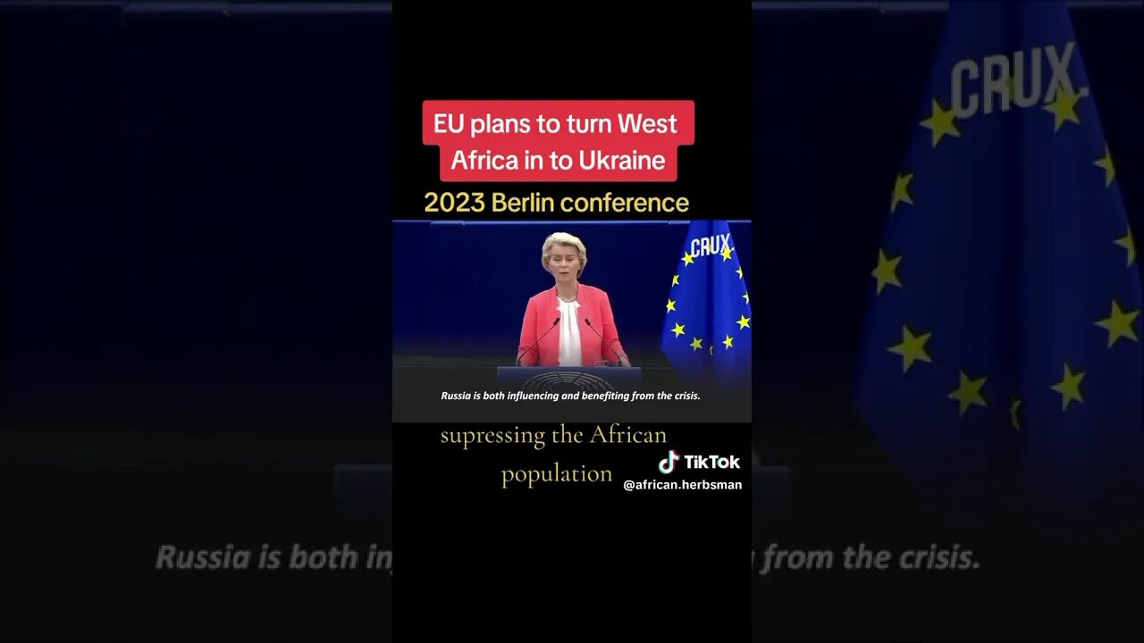 #ursulavonderleyen #EU Plan For #Africa #African #WestAfrica #politics