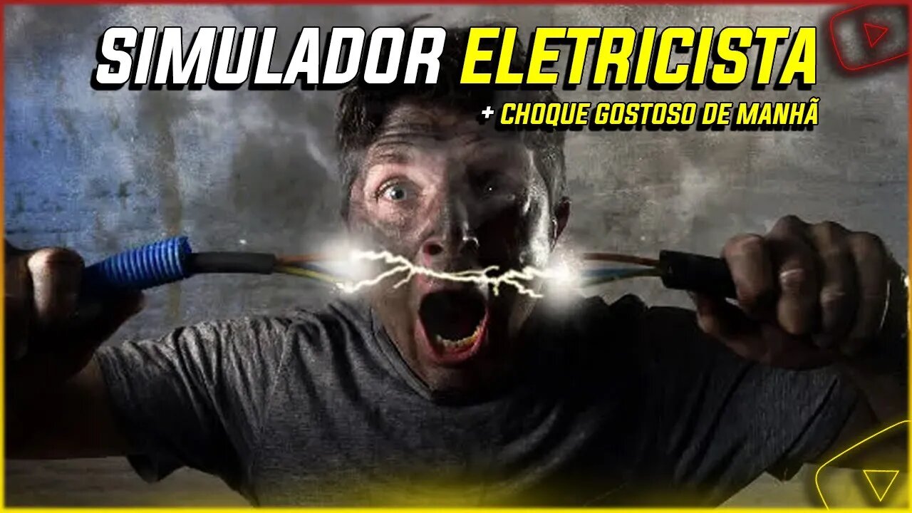 NOVO Simulador de Eletricista - Já comecei tomando um choque no banheiro - Electrician Simulator