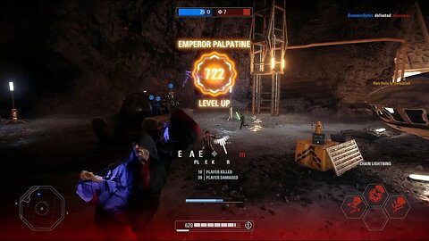 Iden & Palpatine 21,568 Score & 29 Eliminations - Heroes Vs Villains- Crait STAR WARS Battlefront II