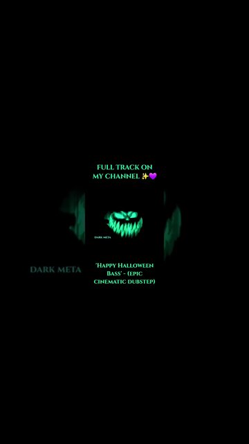 'Happy Halloween bass' epic cinematic dubstep track [ON MY CHANNEL✨️] ×× link in description ××