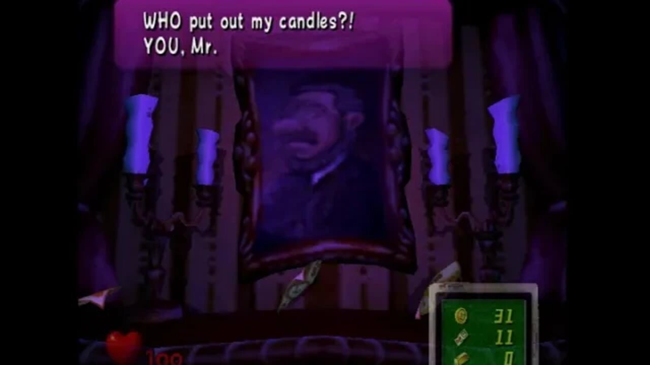 Luigi's Mansion Play Through #1 Chauncey (No Commentary)