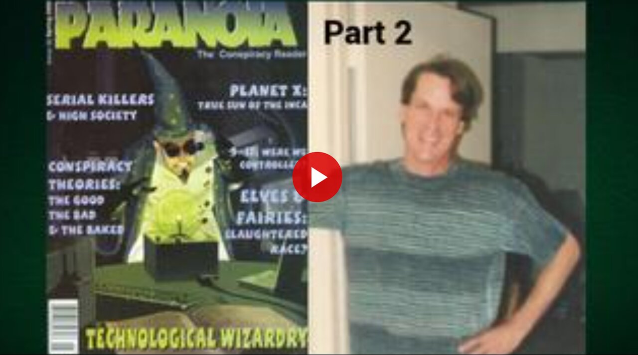 Programmed To Kill/Satanic Cover Up Part 375 (Author David McGowan - Paranoia Magazine 2005 Part 2)