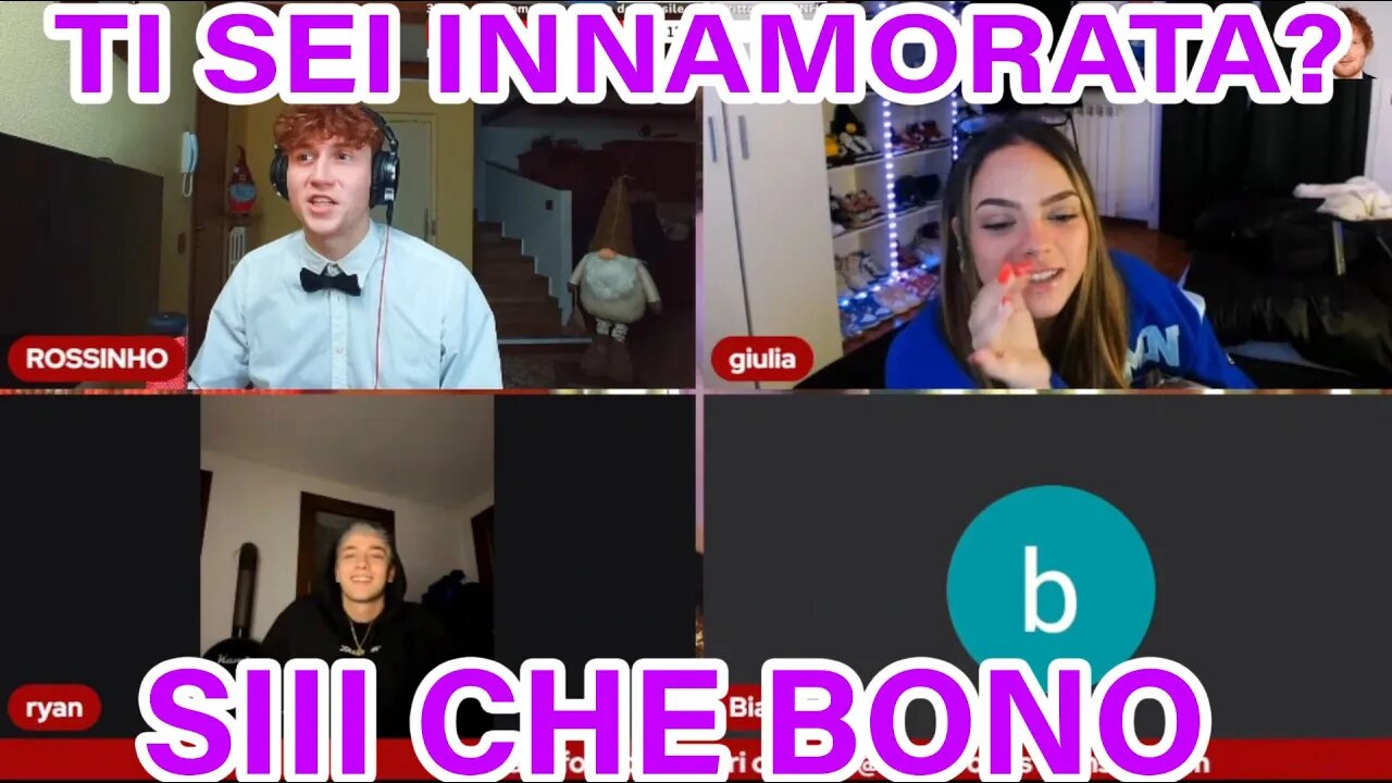 GIULIA PAGLIANITI SI INNMORA DI UN FAN DEL ROSSO ❤