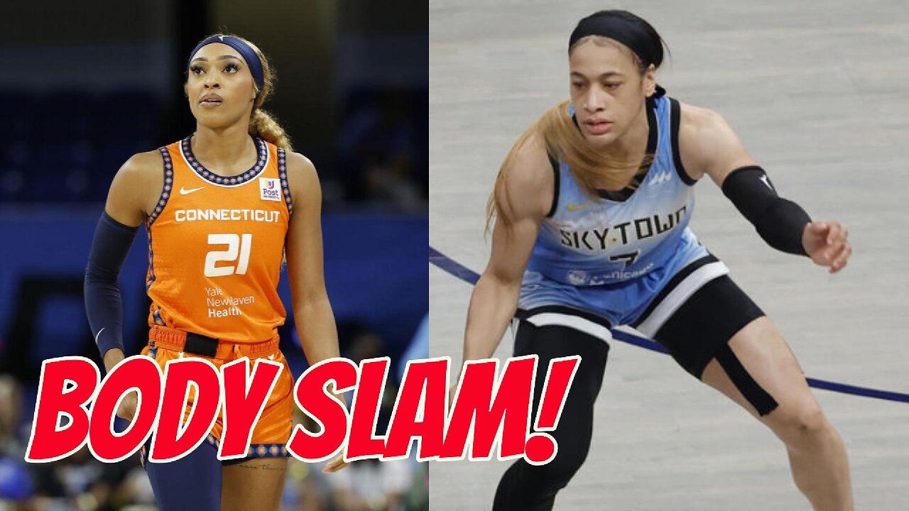 Chennedy Carter SLAMS Dijonai Carrington To The Ground And Chicago Sky BRAWL In The Locker Room?